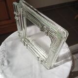 Square glass ashtray / empty pocket