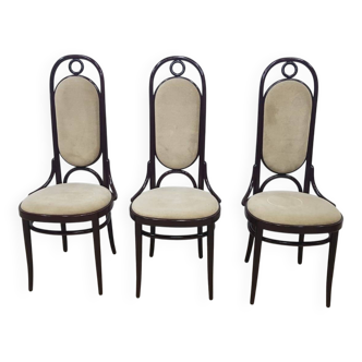 Set of three Thonet chairs