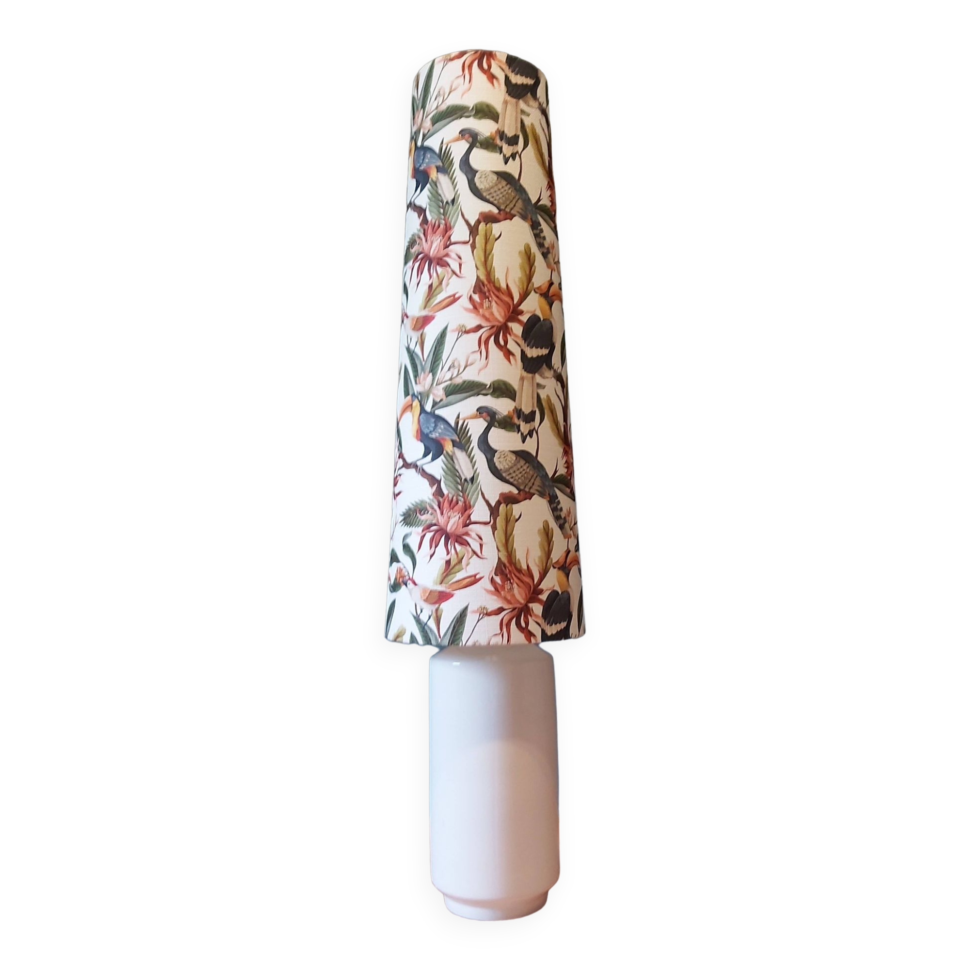 Large ceramic lamp, 1970s.