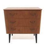 Scandinavian teak chest of drawers, Sweden, 1950