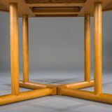 Danish extendable oak dining table by Kurt Østervig for Jason Møbler, 1950s