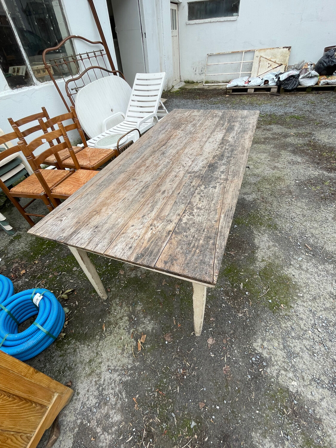 Old farm table