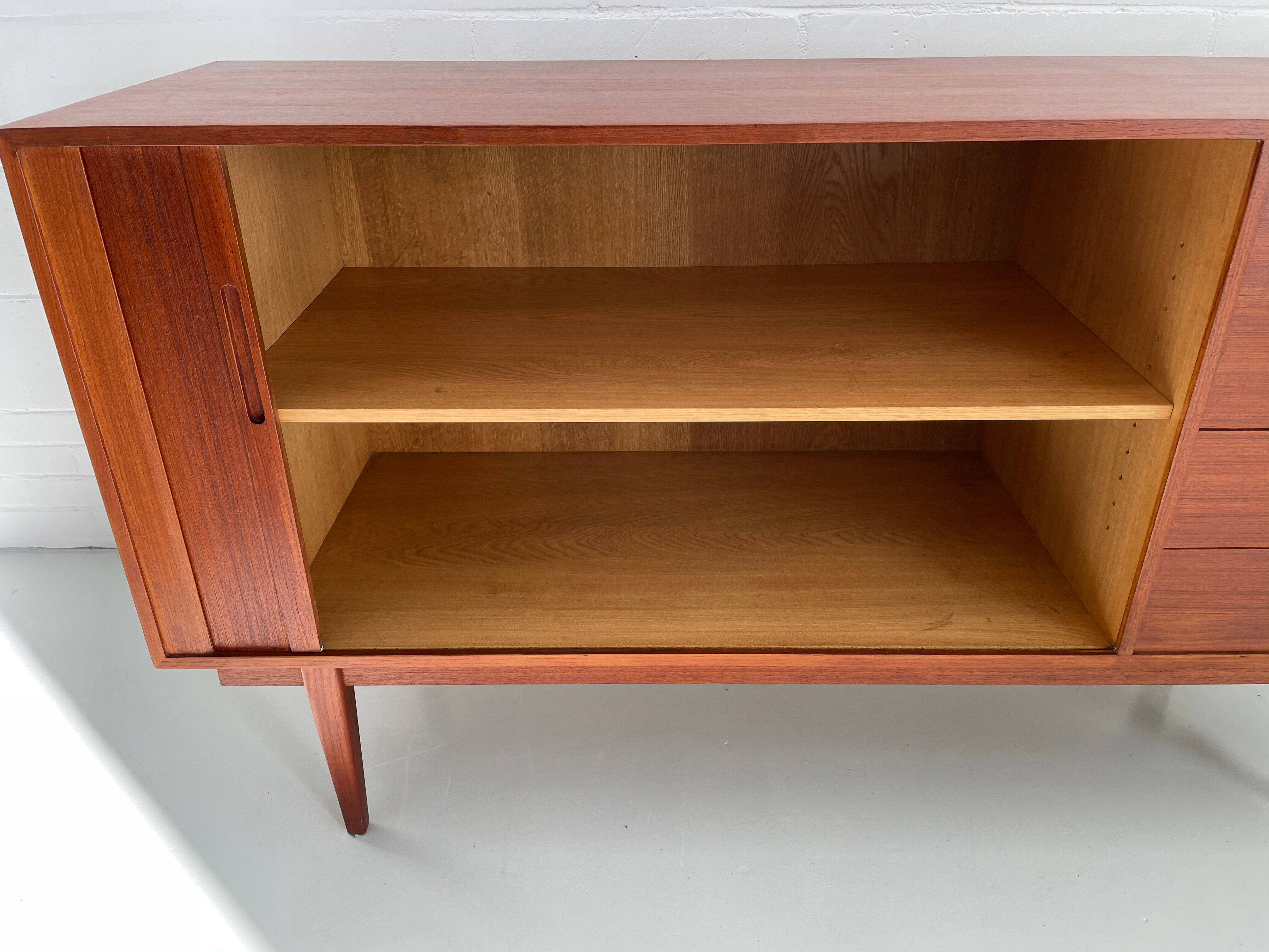 Svante Skogh  sideboard with one Tambour sliding door