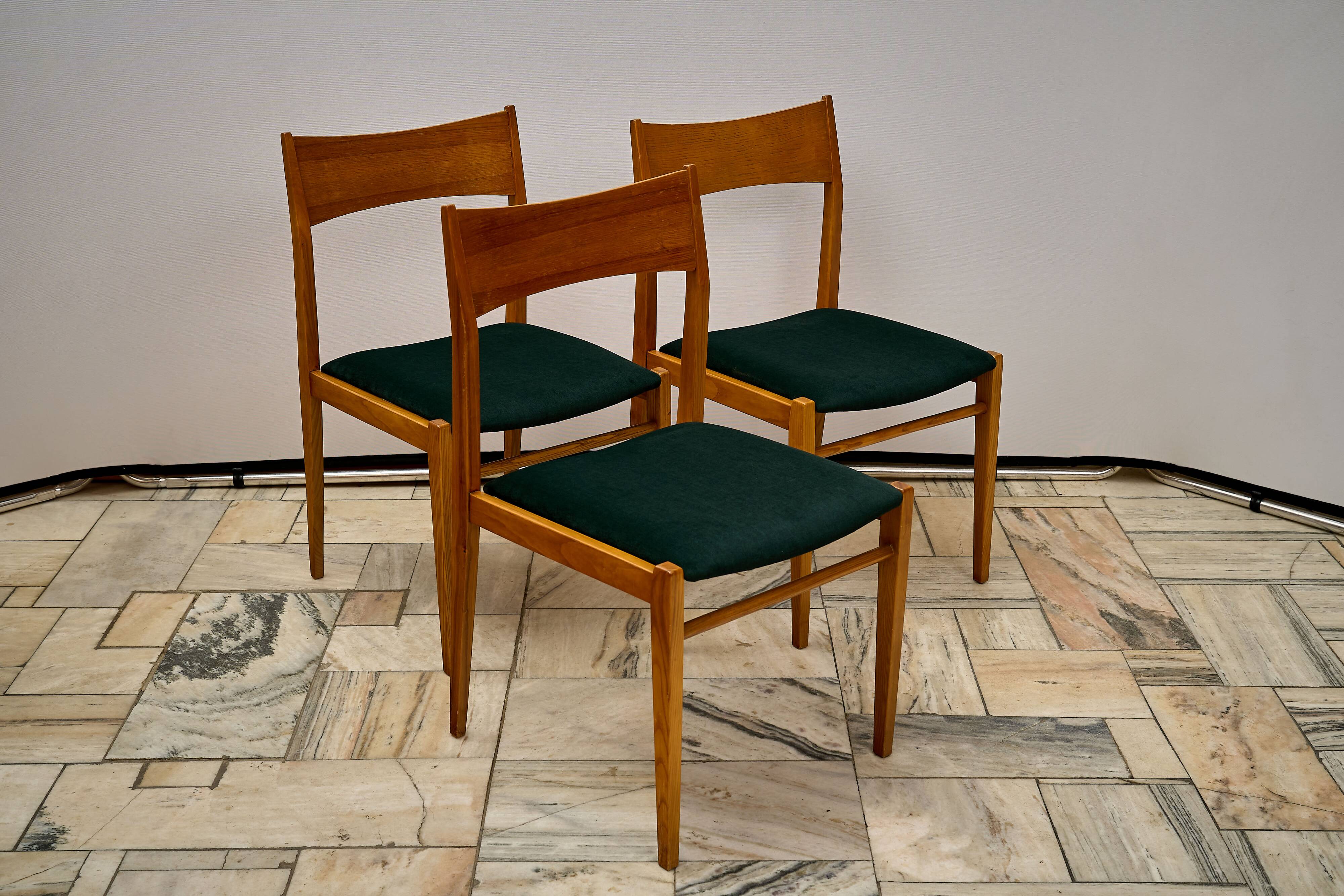 Mid-Century Dining Chairs - Set of 3