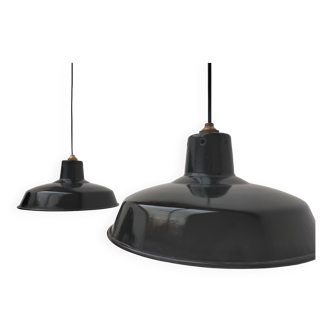 Pair of industrial lamps