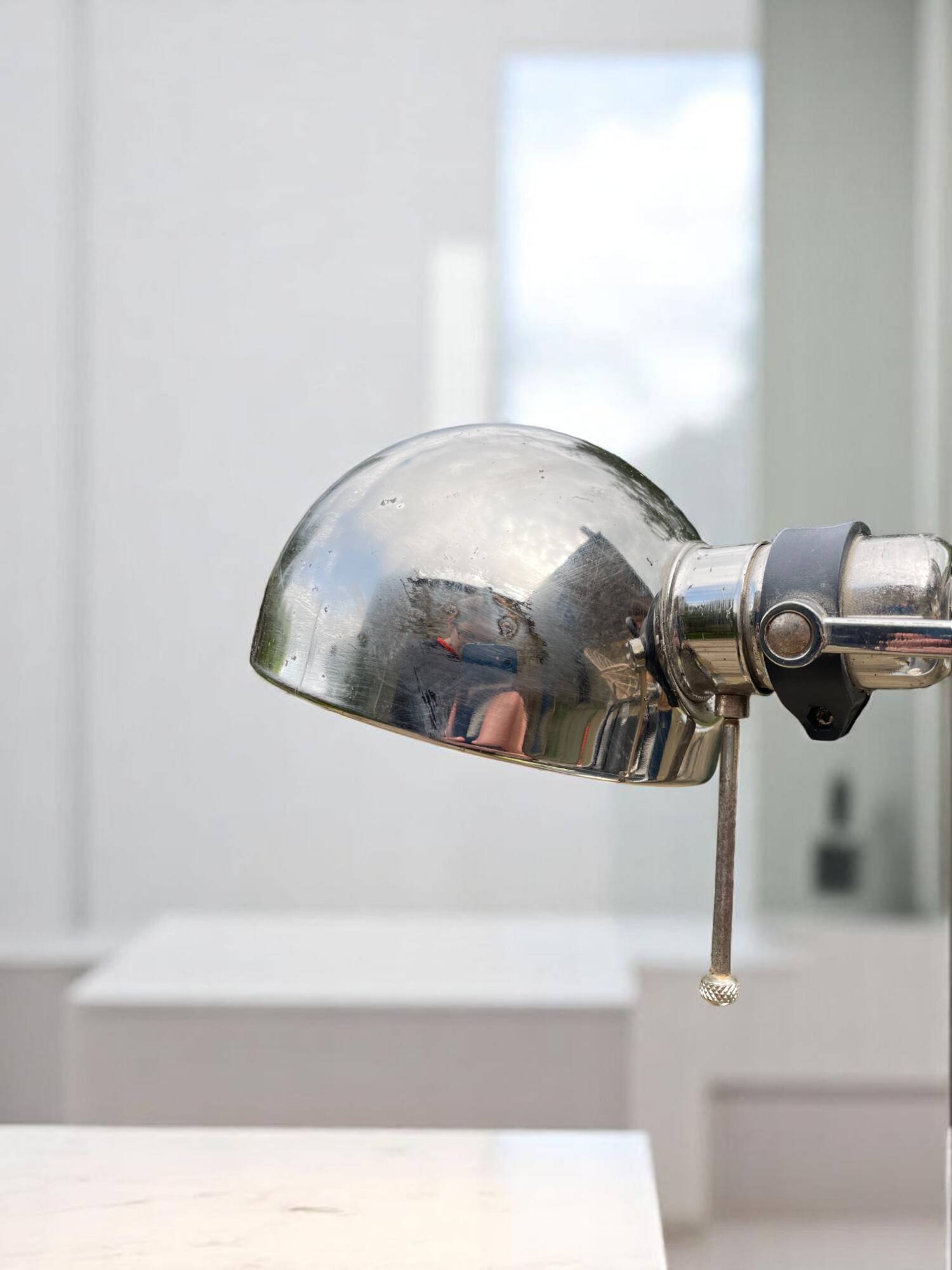 Lampe d'architecte en métal articulée Ikea Forså vintage