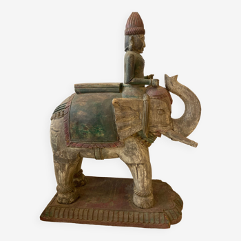 Wooden elephant