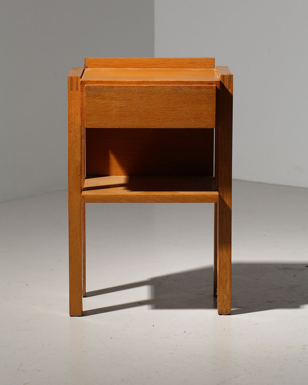 Vintage modernist bedside table