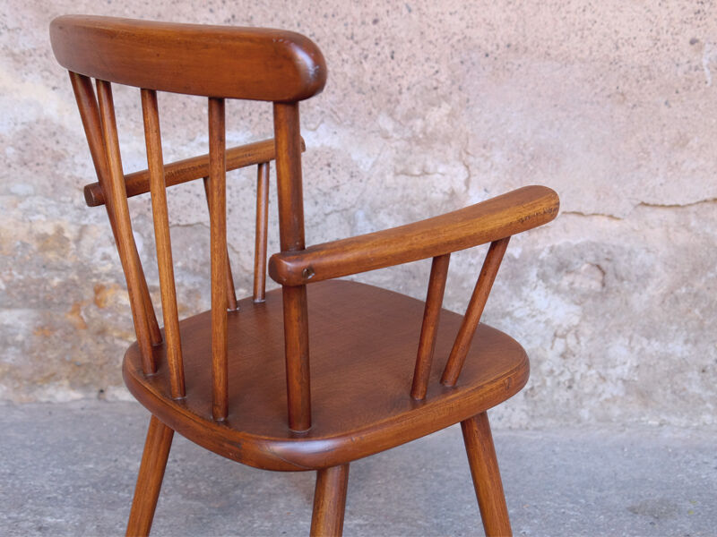 Child chair beech wooden