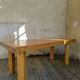 Vintage solid wood coffee table