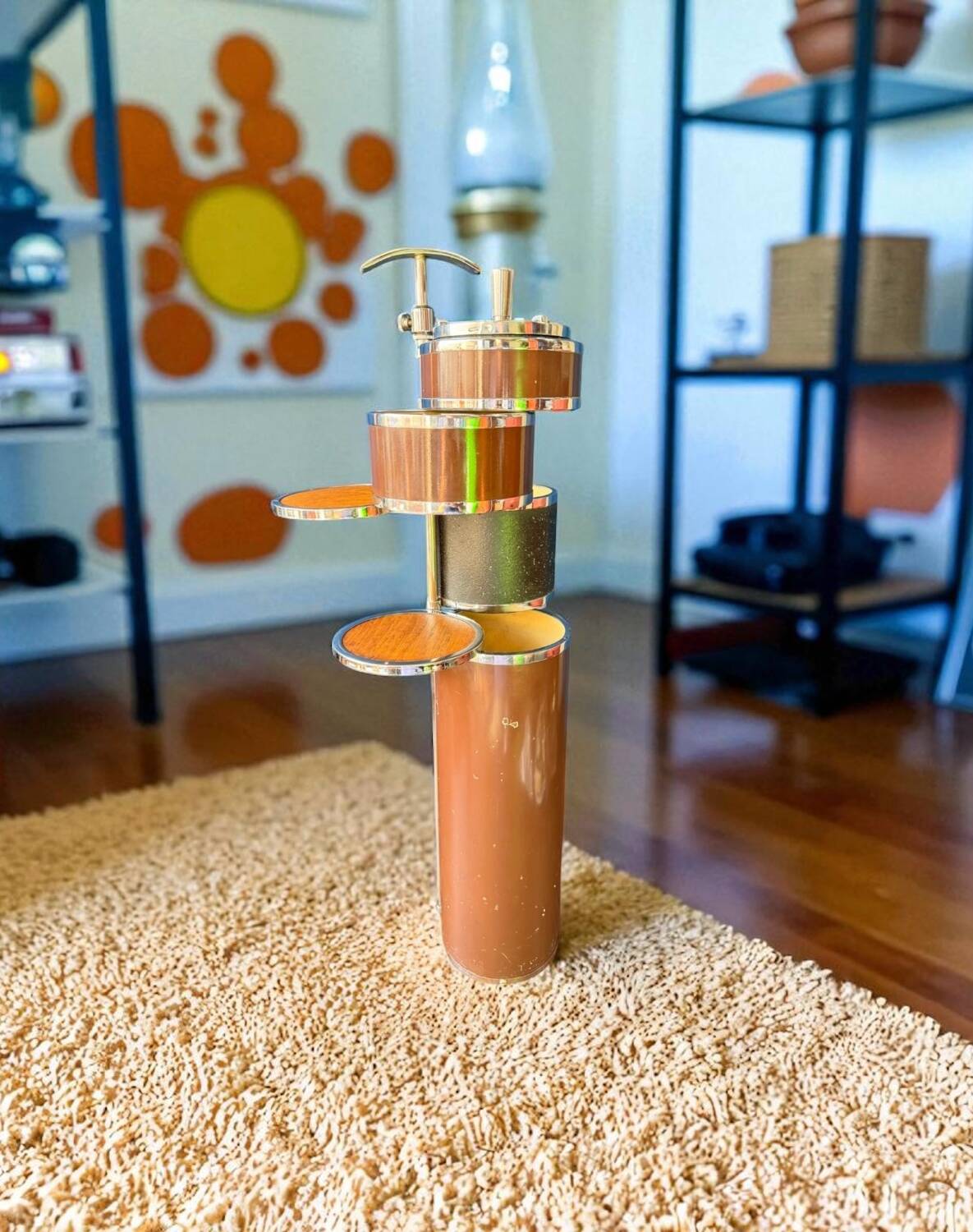 Soveno column ashtray, 60s-70s