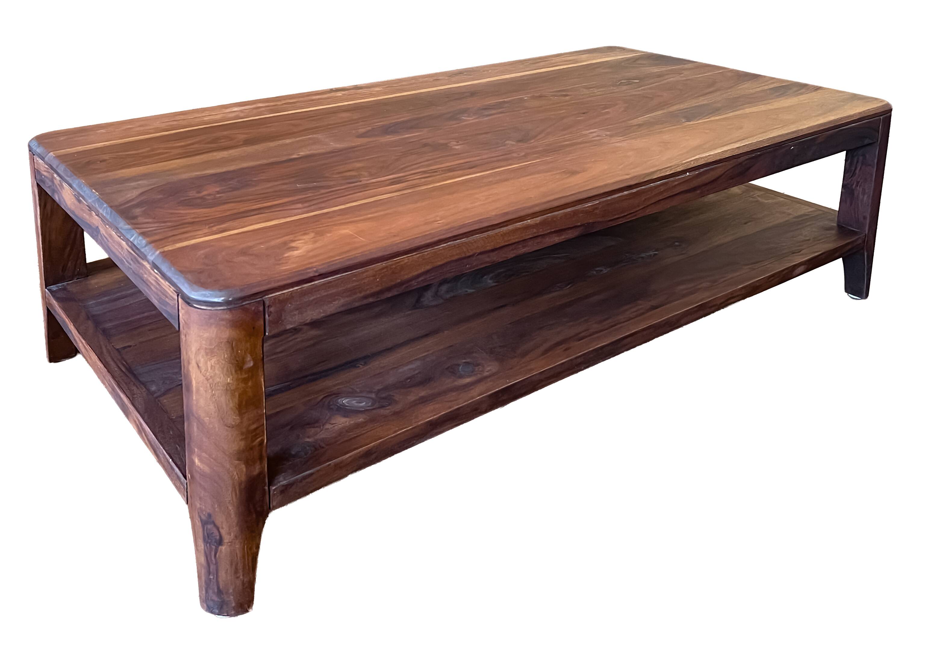 Table basse en teck massif