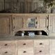 Antique oak dresser top