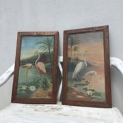 Pair of exotic paintings