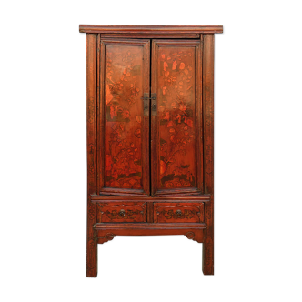 Armoire en laque de cinabre