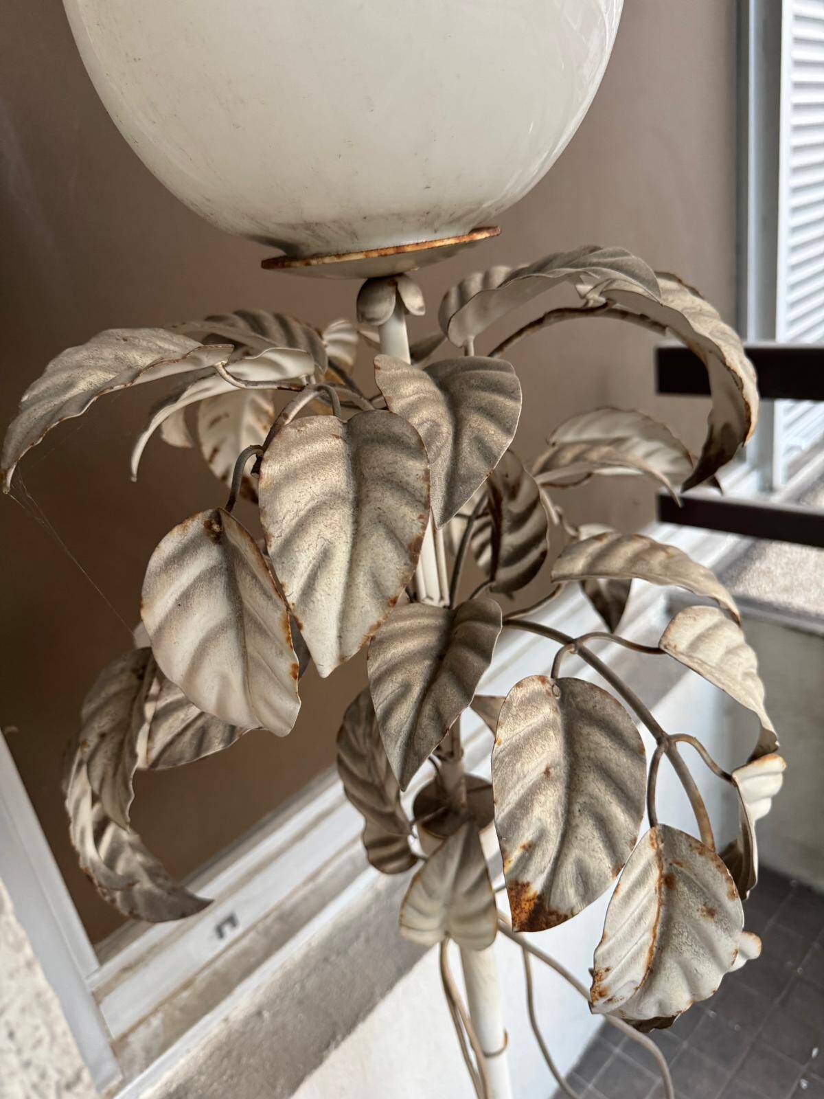Plant lamp in the style of Sergio Terzani 1970