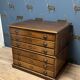 Antique oak drawing cabinet / map cabinet / architect's cabinet