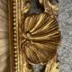 Antique mirror in carved wood