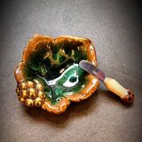 Vallauris vintage butter dish
