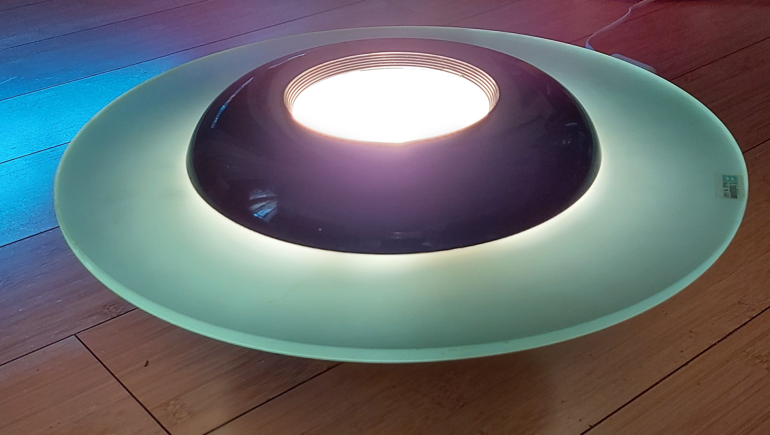 80's ceiling lamp F.Fabbian Italy
