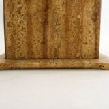 Cache-pot carré en travertin