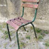 Iron garden chair