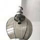 Suspension smoked glass and design 70s