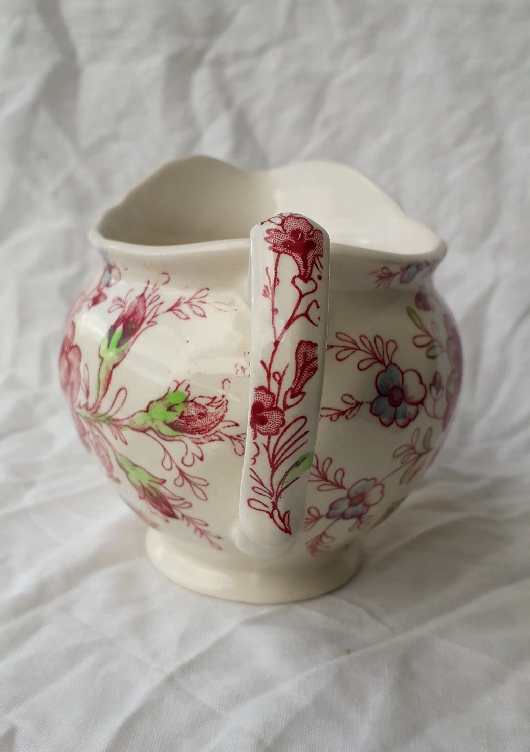 Milk pot pink decoration