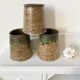 Set 6 cups cups vintage pyrite stoneware