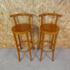 2 stools baumann bar bistrot loft vintage