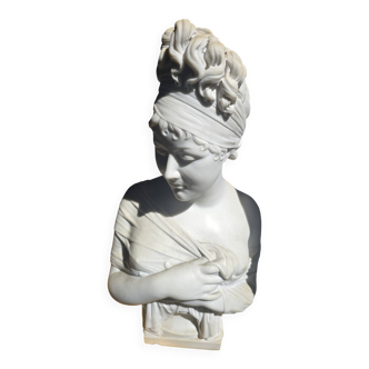 Marble bust by Houdon