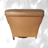 Cognac club armchair