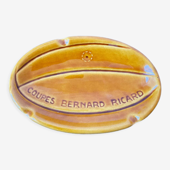 Ashtray Coupes Bernard Ricard yellow