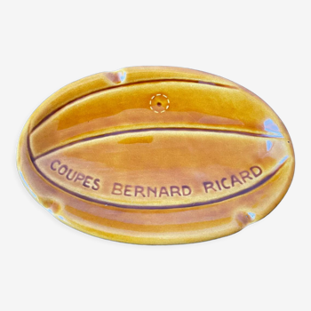 Cendrier Coupes Bernard Ricard jaune
