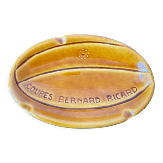 Cendrier Coupes Bernard Ricard jaune