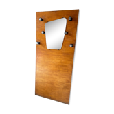Entrance wall coat rack 191x85cm 1950s