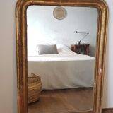 Mirror ancien doré 121 x 83 style Louis Philippe
