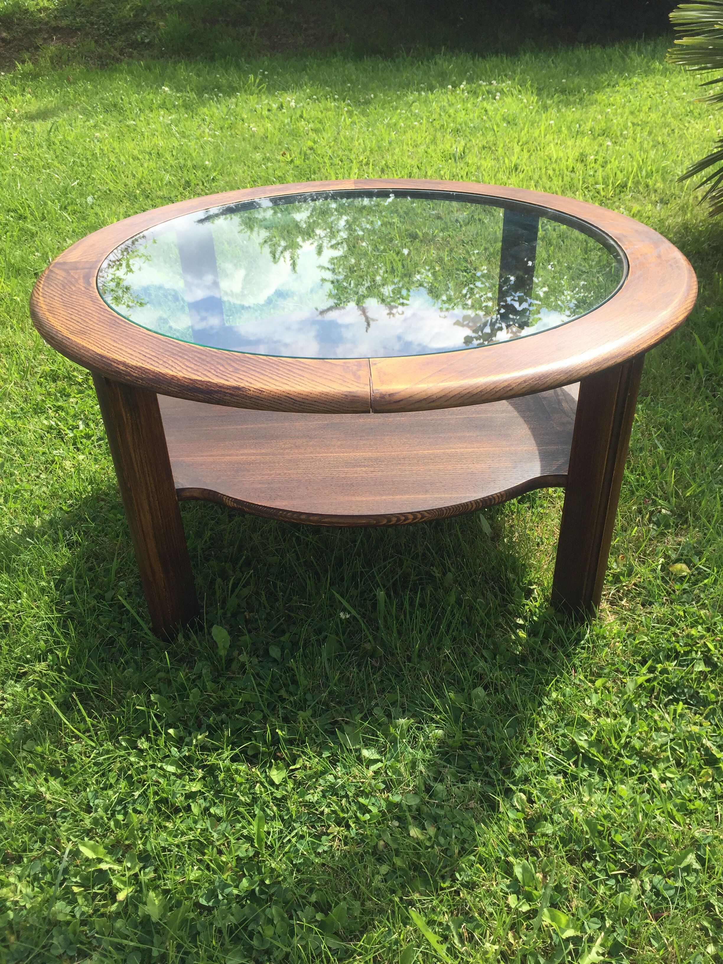 Vintage gplan round coffee table