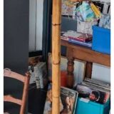 Porte manteau bambou rotin vintage