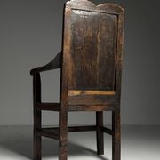 Chaise anglaise en chêne, 1650-1670