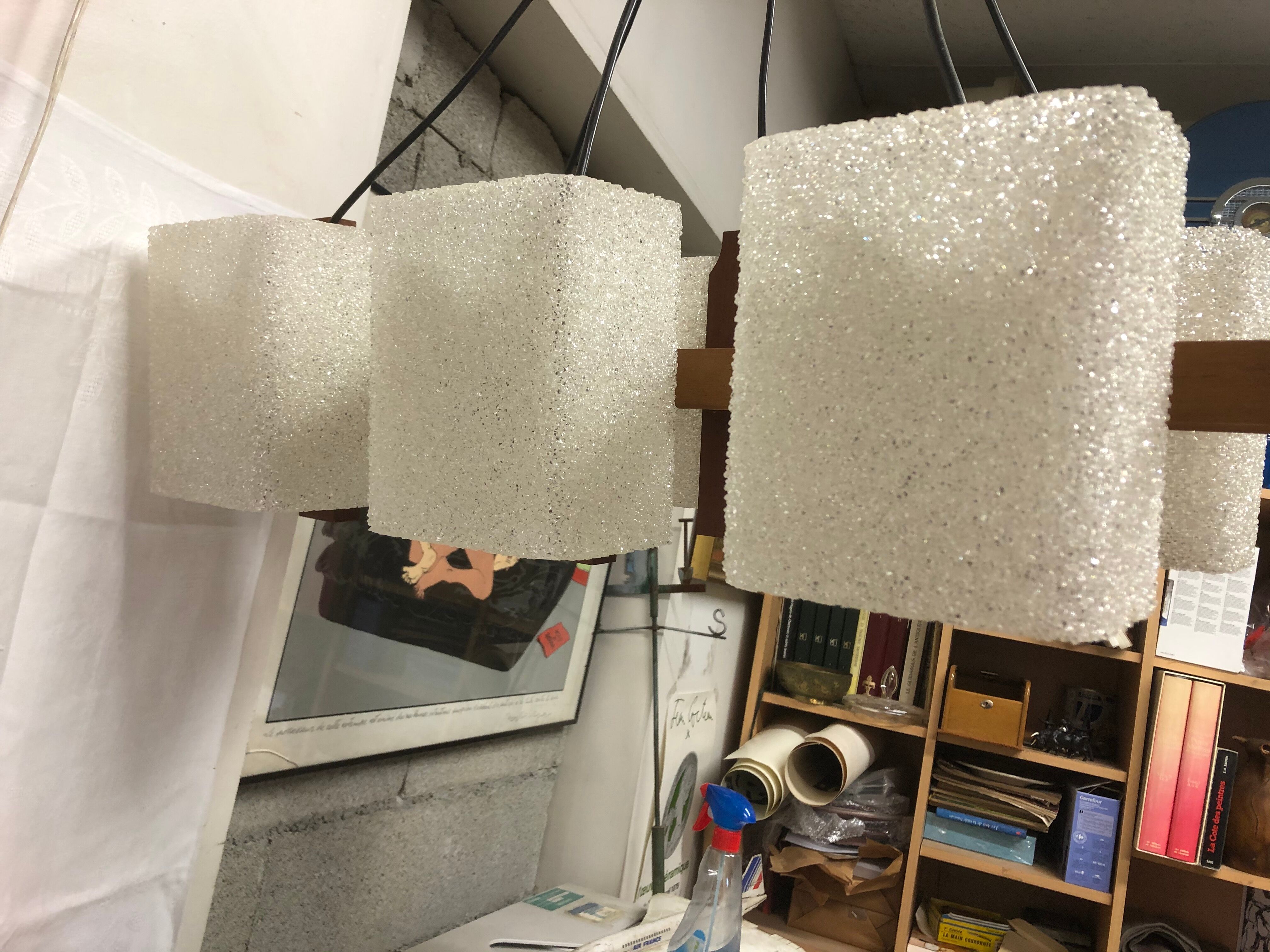 Scandinavian chandelier 60s