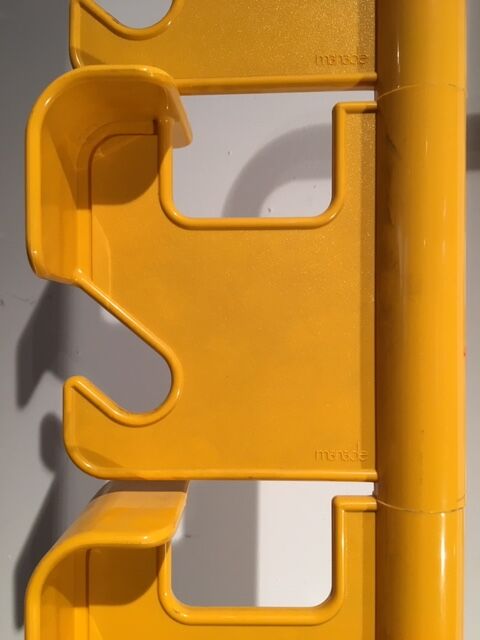 Jean Pierre Vitrac Manade yellow coat rack