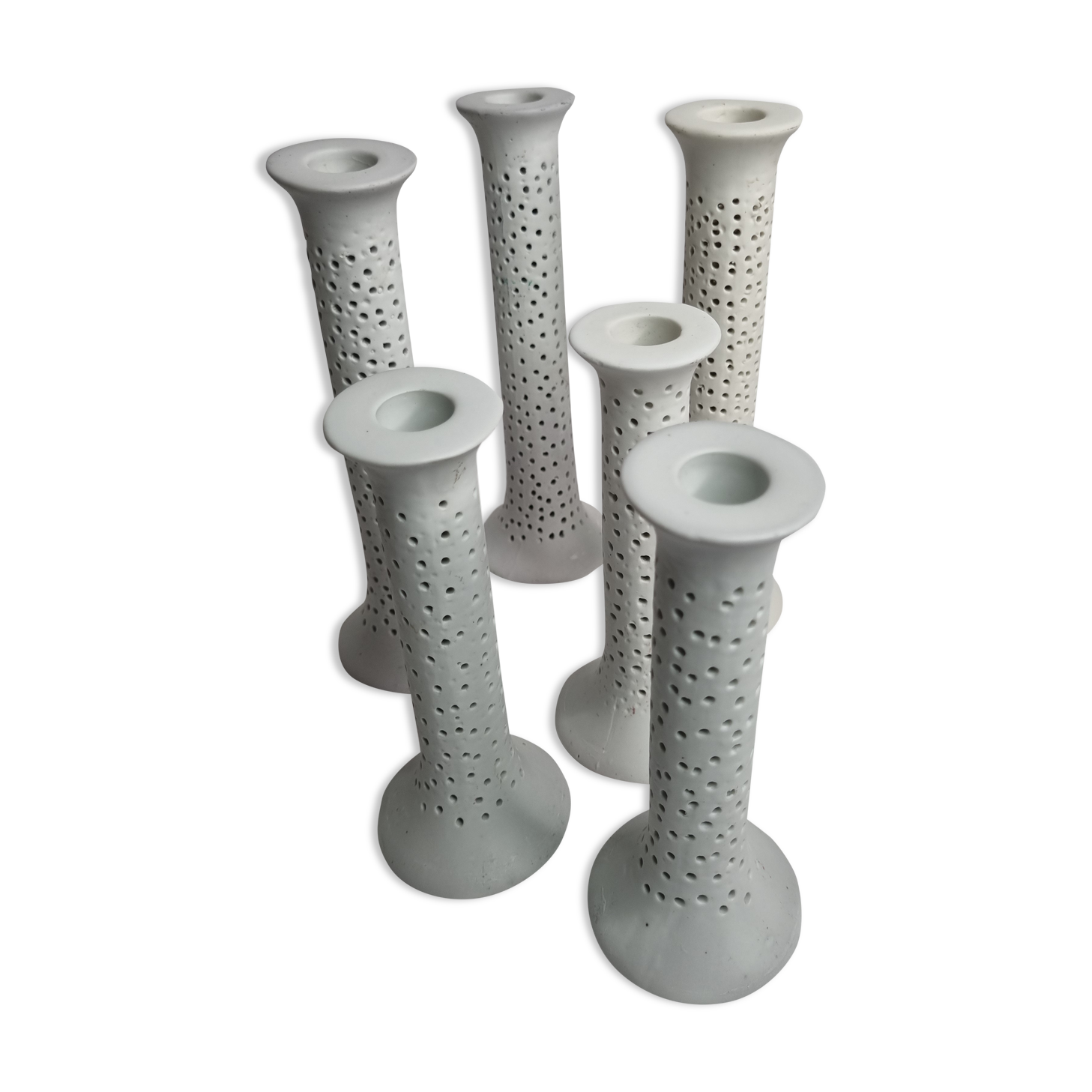 Set of 6 Candlesticks Broste Copenhagen