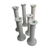 Set of 6 Candlesticks Broste Copenhagen