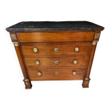 Empire Mahogany Commode