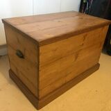English pine chest
