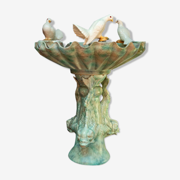 Interior ceramic fountain from Vallauris