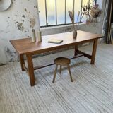 Table de ferme en chêne 2m
