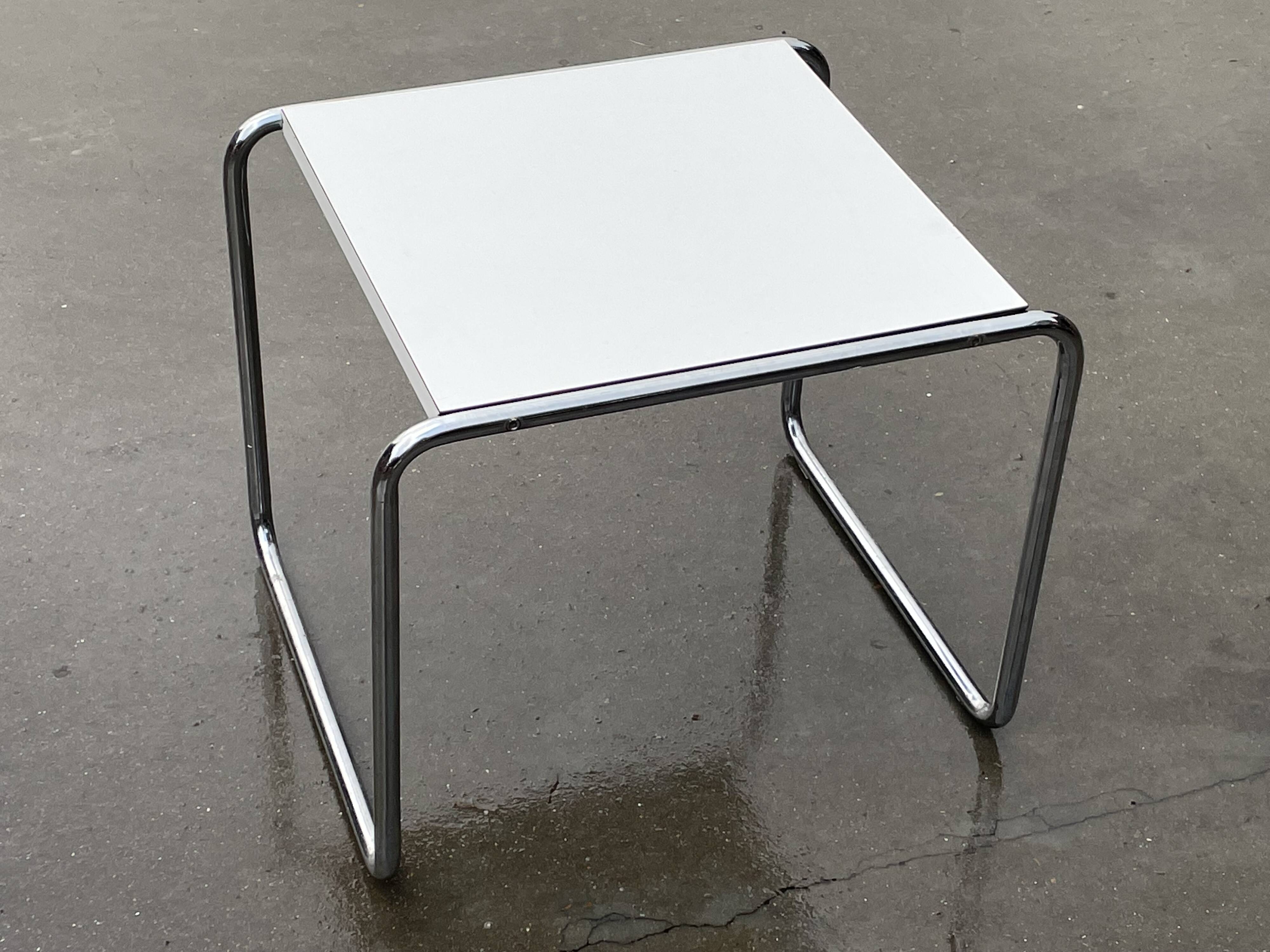 Vintage Gavina "Laccio" coffee table, Marcel Breuer 1970s  design