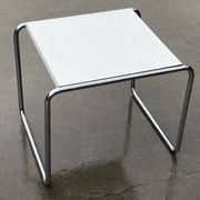 Table basse vintage Gavina "Laccio", design Marcel Breuer 1970